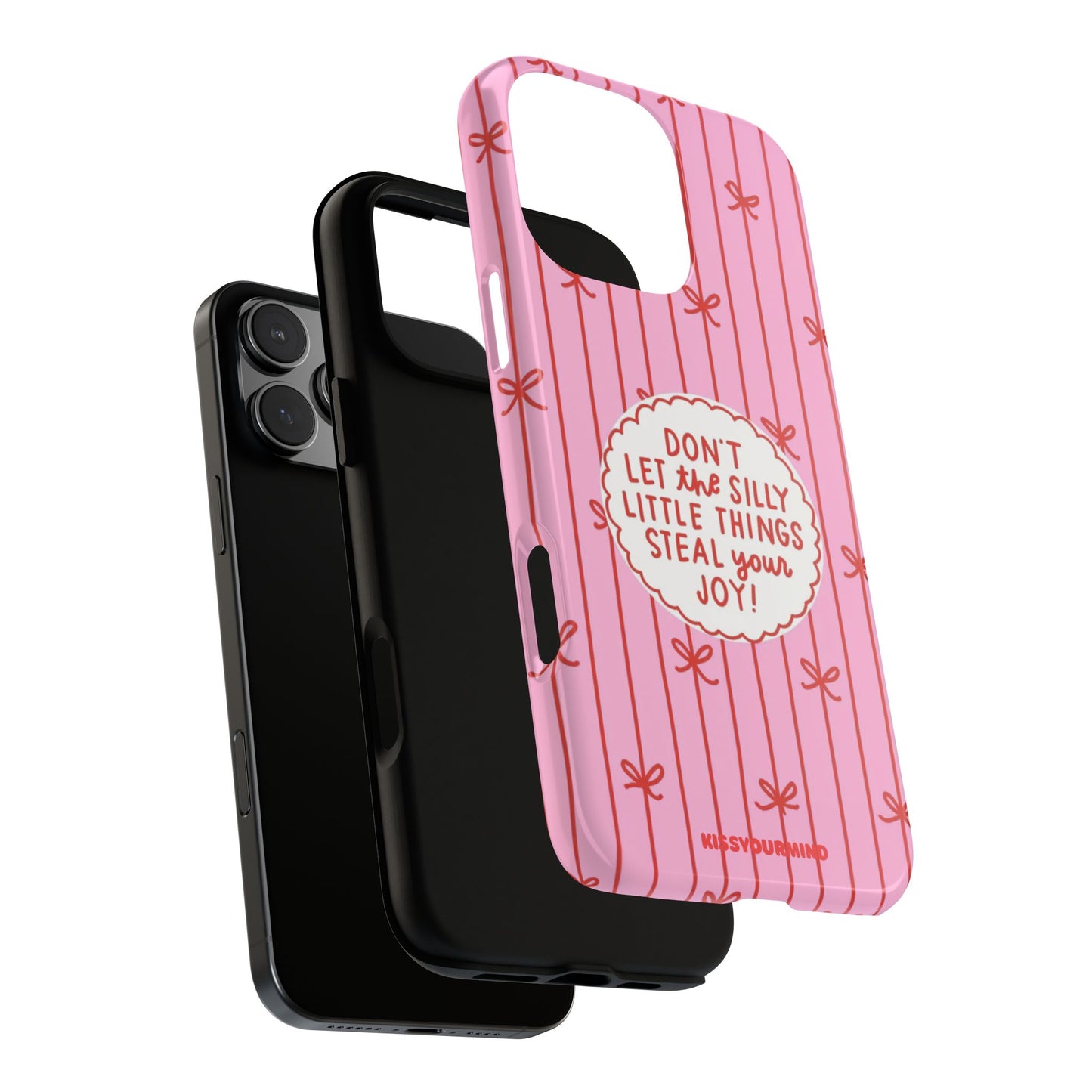 Silly Things Pink Bow Phone Case